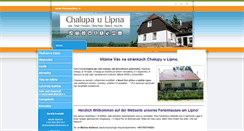 Desktop Screenshot of chalupaulipna.cz